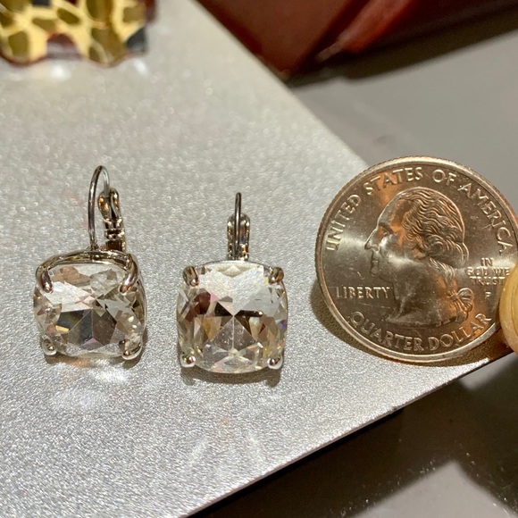 Kate Spade ♠️ New York 🤩 CZ square drop earrings - Picture 8 of 16